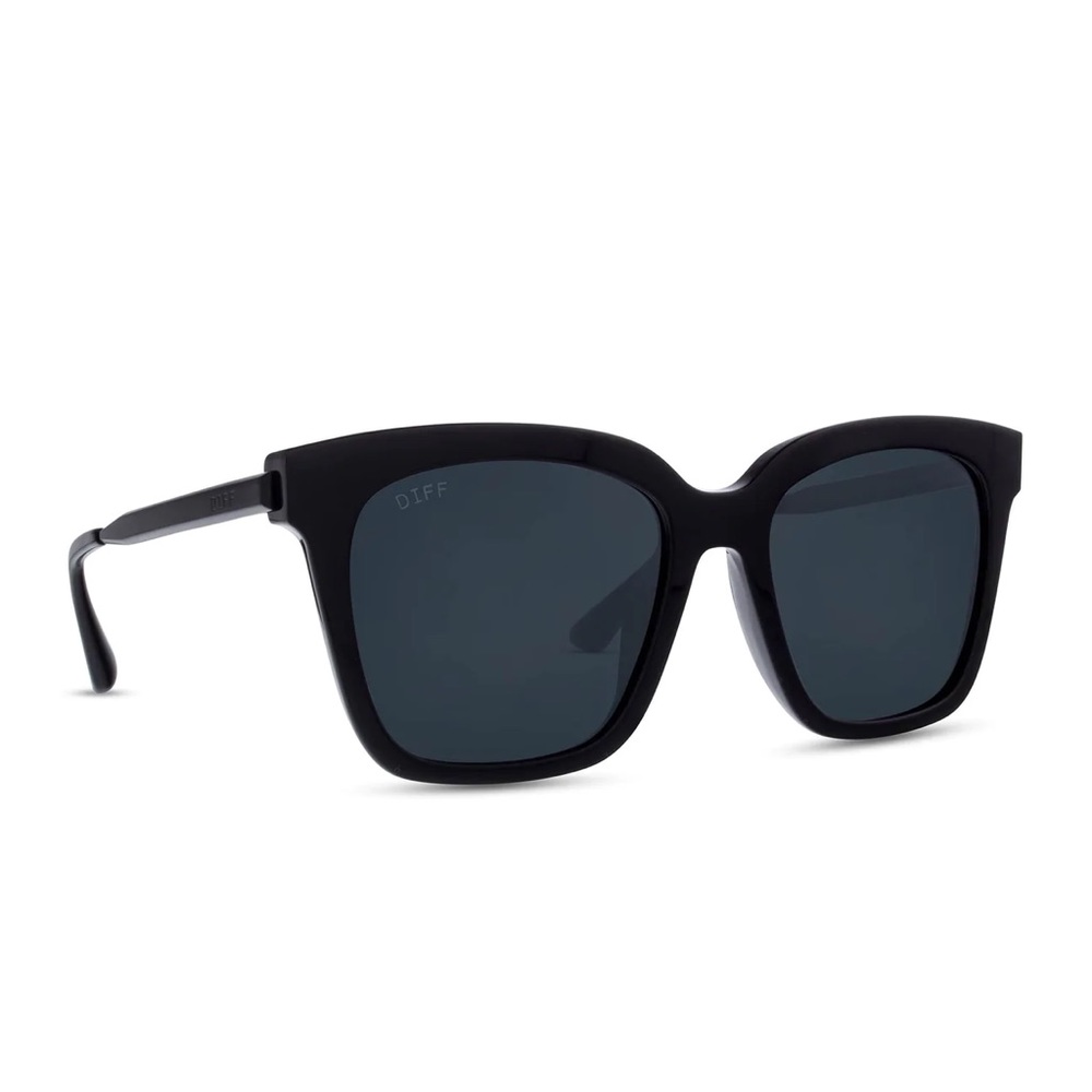 DIFF EYEWEAR BELLA Black Polarized Women’s Sunglasses /Sunnies